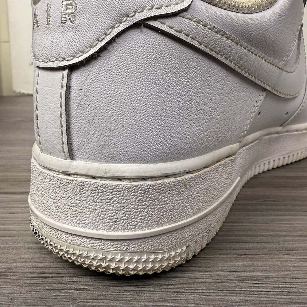 Nike Air Force 1 '07 Triple White Sneakers CW2288-111 - Picture 11 of 16
